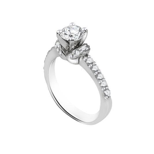 Captivating Cascade Engagement Ring