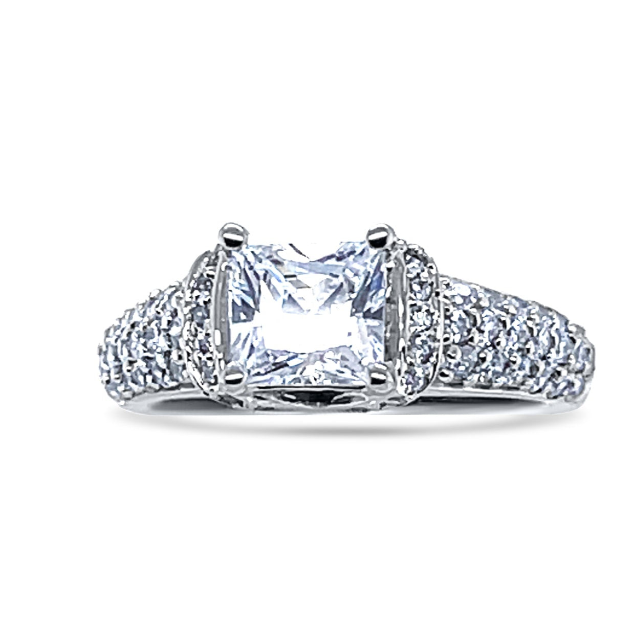 Cushion Cut Engagement Ring