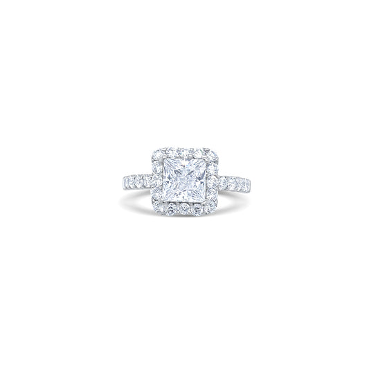 Cushion Cut Engagement Ring