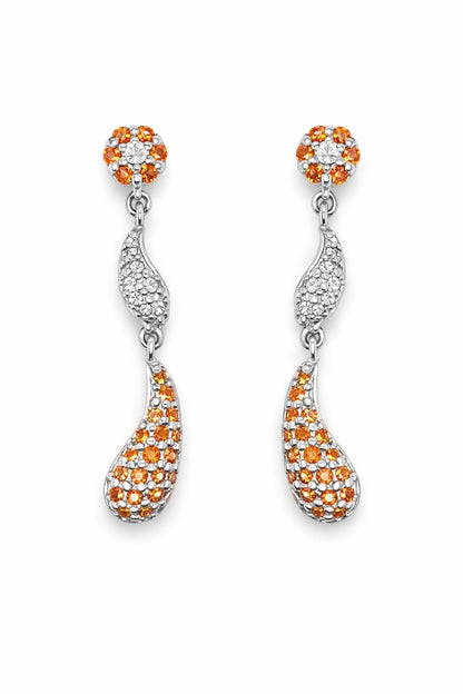 Long Drop Gold Earring