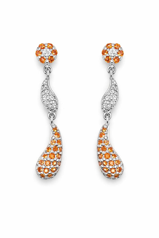 Long Drop Gold Earring