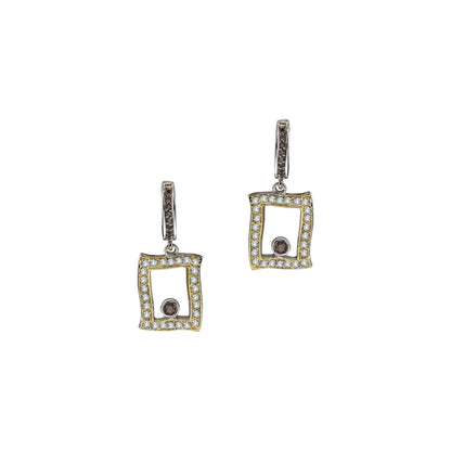 LEVERBACK GOLD EARRING