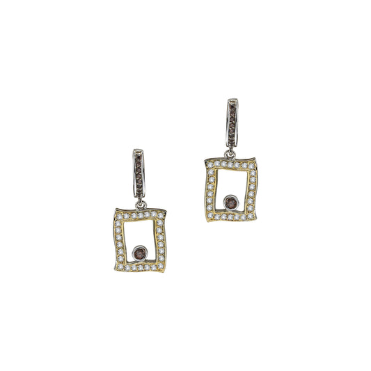 LEVERBACK GOLD EARRING