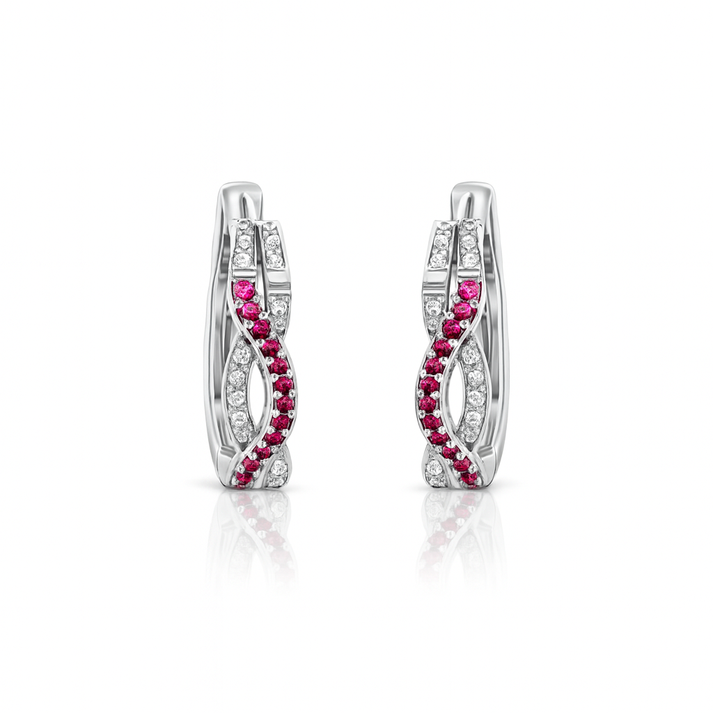 Gold Leverback Earring