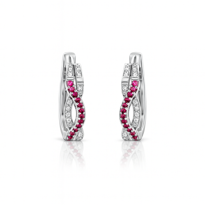 Gold Leverback Earring