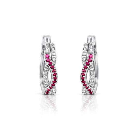 Gold Leverback Earring