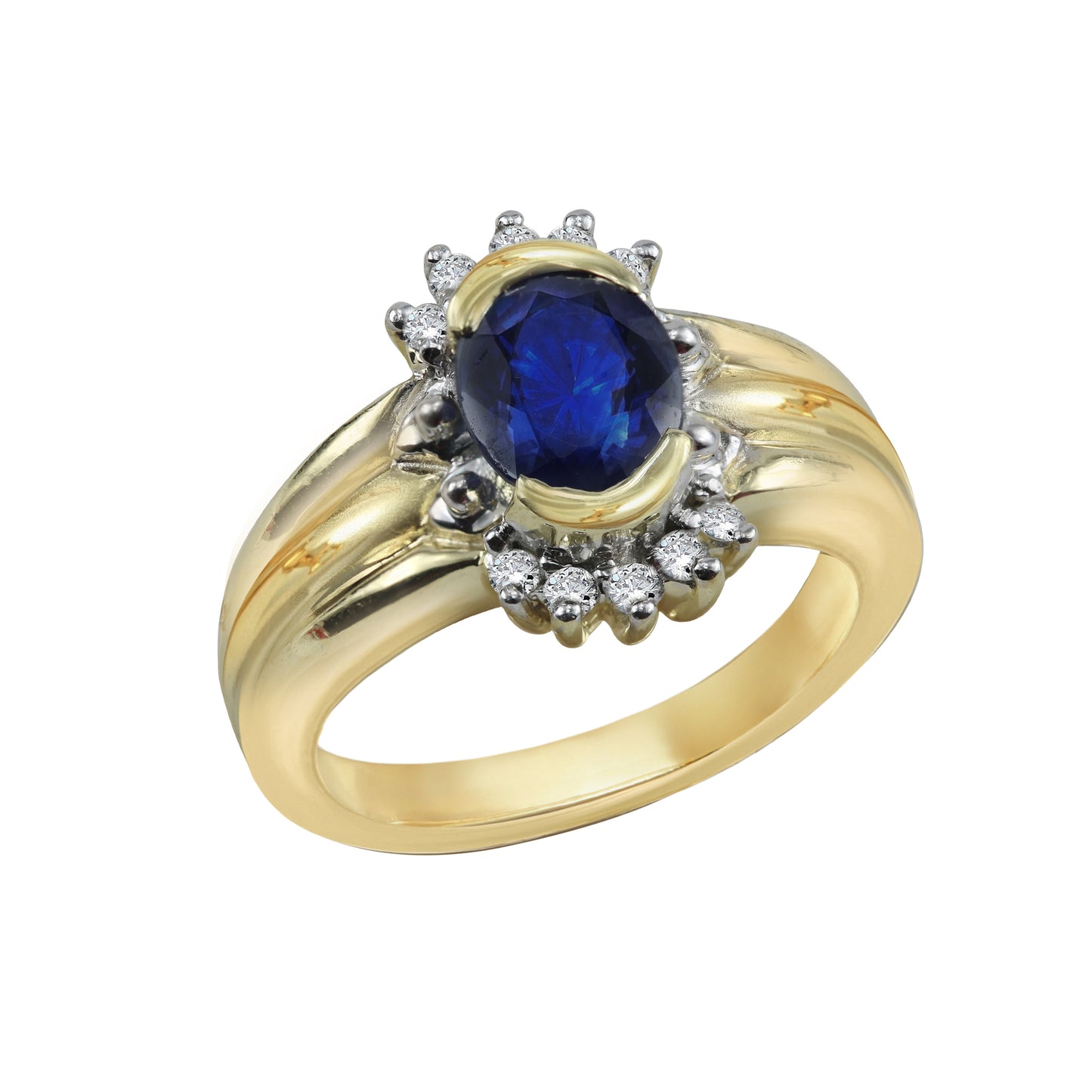 Oval Sapphire Ring