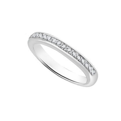 Soft Radiance White Gold Ring