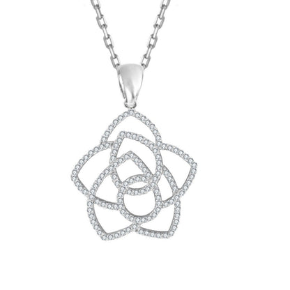 Eternal Bloom Diamond Pendant