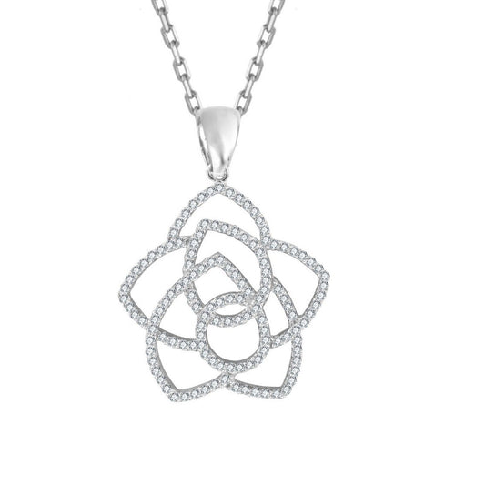Eternal Bloom Diamond Pendant