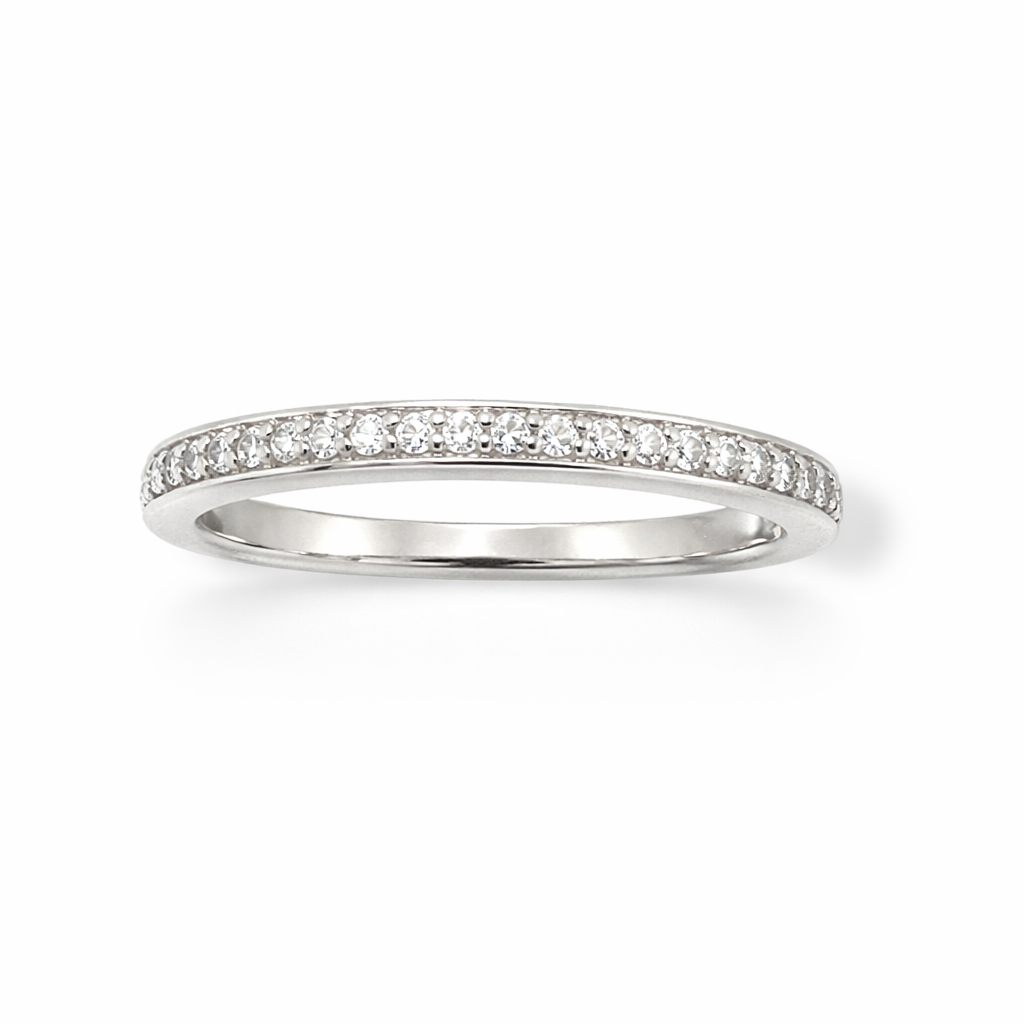 Soft Radiance White Gold Ring