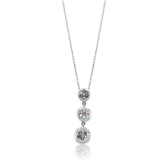 Blossom Cascade Diamond Necklace