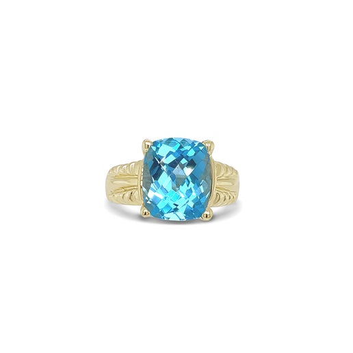 Azure Lustre Diamonds Ring