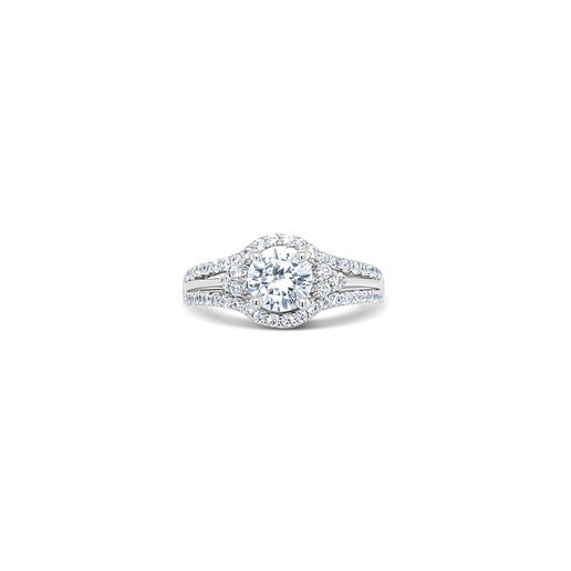 Timeless Sparkle Prong Engagement Ring